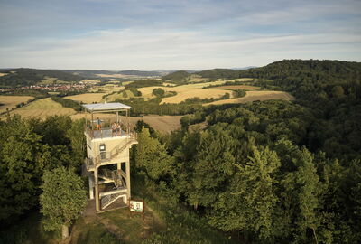 Aussichtsturm Point India am Premiumwanderweg P21