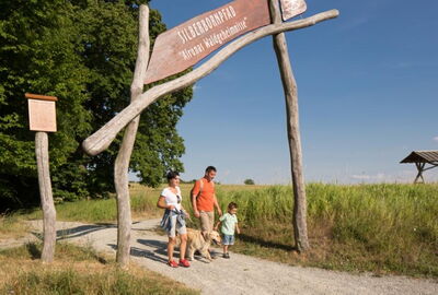 Start Erlebnispfad Silberborn