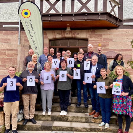 Gruppenbild des Vereins der Freunde des Naturparks Eichsfeld-Hainich-Werratal