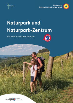 Titelbild "Naturpark und Naturpark-Zentrum: Ein Heft in leichter Sprache"