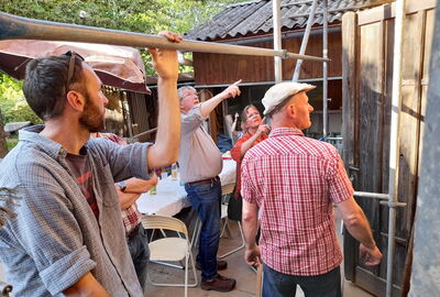 Baustellentreffen der IgBauernhaus